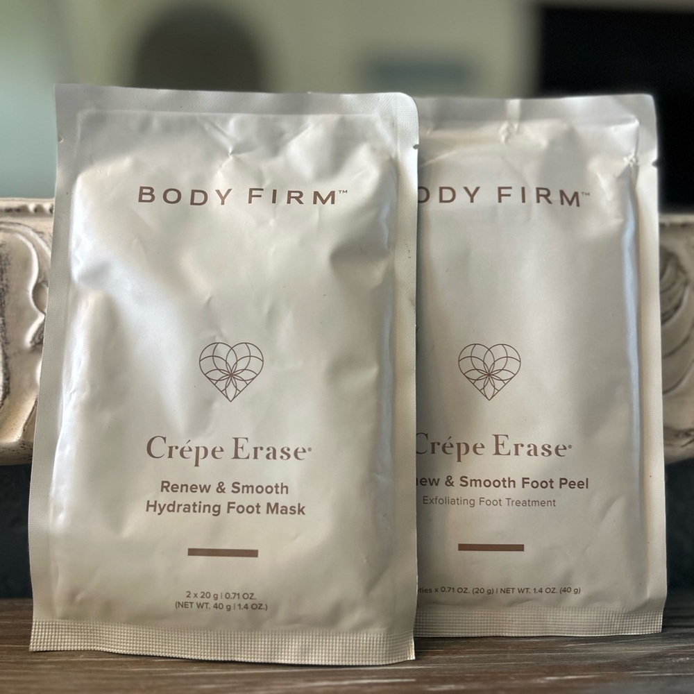 Crepe Erase Renew & Smooth Foot Peel + Renew & Smooth Hydrating Foot Mask Bundle